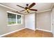 Bright bedroom featuring a spacious closet and plenty of natural light at 6801 5Th N St, St Petersburg, FL 33702