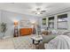 Bright living room featuring neutral decor, an area rug, and lots of natural light at 935 Terra Vista St, Brandon, FL 33511