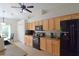 Well-equipped kitchen featuring modern appliances and ample cabinet space at 10118 Cleghorn Dr, San Antonio, FL 33576