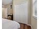 Bedroom with carpet and an enclosed closet at 10734 Breaking Rocks Dr, Tampa, FL 33647