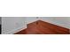 Stunning cherry-stained hardwood flooring adds warmth and elegance to this bright space with white trim at 111 N 12Th St # 1614, Tampa, FL 33602