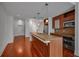 Well-equipped kitchen featuring stainless steel appliances, a large island, and modern cabinetry at 111 N 12Th St # 1614, Tampa, FL 33602
