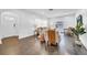 Spacious living room with neutral furniture, dark hardwood floors, and bright natural lighting at 136 30Th N Ave, St Petersburg, FL 33704