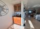 Sitting area with nautical decor adjacent to a cabinet and granite countertop at 1720 Lighthouse S Ter # 8, South Pasadena, FL 33707