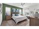 Comfortable bedroom featuring neutral tones, natural light, and tasteful decor, creating a peaceful atmosphere at 511 45Th N Ave, St Petersburg, FL 33703