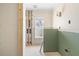 Bathroom featuring a new window, and plumbing and electrical fittings ready for renovation at 571 Johns Pass Ave, Madeira Beach, FL 33708