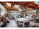 Spacious garage featuring ample storage and an overhead door, perfect for vehicle parking and home projects at 8300 37Th N Ave, St Petersburg, FL 33710