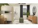 A ' bedroom with a bunk bed setup, decor, and a neutral palette for versatile styling at 12613 Aura Moonlight Ter, Parrish, FL 34219