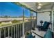 Relaxing screened lanai with comfortable seating and views of the surrounding landscape, perfect for outdoor enjoyment at 14723 Seminole Trl, Seminole, FL 33776