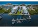 Beautiful waterfront condo community with a pool, boat docks, and quick access to the beach at 19531 Gulf Blvd # 205, Indian Shores, FL 33785
