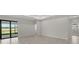 Spacious living area with sliding glass doors at 2731 Winding Creek Trl, North Port, FL 34289