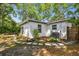 Backyard featuring mature tree coverage, patio and home's air conditioning unit at 3202 W Coachman Ave, Tampa, FL 33611