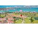 Beautiful aerial view of a condo community with lush green lawns, ponds, and waterfront access at 6131 Bahia Del Mar Blvd # 240, St Petersburg, FL 33715
