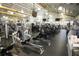 Modern fitness center featuring state-of-the-art equipment and a spacious layout at 1012 Warwick Ct, Sun City Center, FL 33573