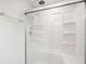 Clean bathroom shower featuring modern showerhead at 13556 Lake Magdalene Dr, Tampa, FL 33613