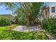 Backyard featuring a large tree with ample greenery and space for outdoor enjoyment at 1842 Nebraska Ne Ave, St Petersburg, FL 33703