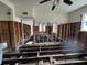 Living room renovation featuring exposed studs, subfloor and window views at 1842 Nebraska Ne Ave, St Petersburg, FL 33703
