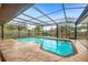 Enclosed pool area with chairs for relaxation, offering a private outdoor retreat at 1916 38Th W St, Bradenton, FL 34205