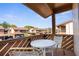 Balcony with outdoor seating area overlooking the neighborhood, providing a relaxing space to unwind at 4424 Pelorus Dr, New Port Richey, FL 34652