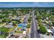 Residential neighborhood featuring tree-lined streets, a clear view of the city skyline, and blue skies at 5367 5Th N Ave, St Petersburg, FL 33710