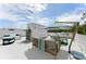 Rooftop deck with outdoor seating, kitchen, and grill perfect for entertaining and enjoying skyline views at 7608 Antilla St, Tampa, FL 33625