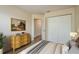 Cozy bedroom featuring a large closet and natural light at 12293 Sailwinds Dr # 206, Largo, FL 33773