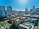 Stunning aerial view of the city skyline and waterfront, showcasing the urban landscape at 130 4Th N Ave # 608, St Petersburg, FL 33701