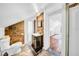 Tiled bathroom with a walk in shower and a dark wood vanity at 150 23Rd N Ave, St Petersburg, FL 33704
