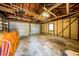Spacious two car garage interior featuring ample space for parking and storage with lighting at 150 23Rd N Ave, St Petersburg, FL 33704
