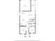 Detailed floor plan layout with dimensions, showcasing the home's room sizes and layout at 21046 Passive Porch Dr, Land O Lakes, FL 34637