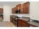 Kitchen featuring stainless steel appliances and granite countertops at 21046 Passive Porch Dr, Land O Lakes, FL 34637