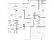 Detailed floor plan showcasing the layout and dimensions of the home at 3625 Gaviota Dr, Ruskin, FL 33573