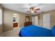 Bedroom featuring neutral paint and carpet, providing a cozy atmosphere at 5806 Terncrest Dr, Lithia, FL 33547