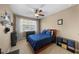 Cozy bedroom with natural light, and neutral decor at 5806 Terncrest Dr, Lithia, FL 33547