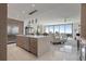 Modern kitchen featuring a large island, stainless steel appliances, and an open layout for easy entertaining at 100 1St N Ave # 1005, St Petersburg, FL 33701