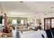 A spacious resident lounge offers seating and entertainment at 10316 Carrollwood Ct # 57, Tampa, FL 33618