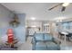 Open floor plan with combined living, dining and kitchen areas, with plenty of natural light at 11728 Carissa Ln # 0, New Port Richey, FL 34654