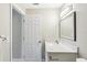Bright bathroom with a modern vanity, stylish mirror, and ample lighting at 1203 16Th Se Cir, Largo, FL 33771