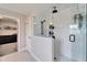 Updated walk-in shower with glass enclosure and tile surround at 13042 Pennybrook Dr, Riverview, FL 33579