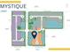 Community plot map showing lot locations, street names, and the relation of the home to nearby amenities at 17921 Nadine Pl, Nokomis, FL 34275
