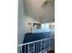 Front porch has space for seating and a fan to keep cool in the Florida heat at 195 45Th Ave, St Pete Beach, FL 33706