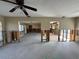 Open living room space ready to be customized with an opening to the kitchen at 195 45Th Ave, St Pete Beach, FL 33706