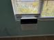 A Soleil AC unit is installed in the room over the window providing a cool room atmosphere at 2077 Canal Dr # L35, Bradenton, FL 34207
