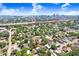 Beautiful aerial view with the city skyline in the background, showcasing the neighborhood at 2415 E 20Th Ave, Tampa, FL 33605
