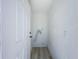 Bright laundry room with connections for a washing machine and dryer at 2711 W Cordelia St, Tampa, FL 33607