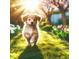 Beautifully landscaped front yard with vibrant flowers and lush green grass perfect for pet owners at 280 126Th Ave # 106, Treasure Island, FL 33706