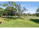 Scenic view of the golf course, surrounded by lush trees, providing a tranquil and picturesque backdrop at 36750 Us 19 N # 22212, Palm Harbor, FL 34684