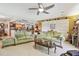 Bright living room featuring modern design, open layout, and lots of decor at 36750 Us 19 N # 22212, Palm Harbor, FL 34684