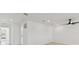 Hardwood floor bonus room with a ceiling fan and recessed lighting at 6315 S Richard Ave, Tampa, FL 33616
