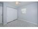 Bedroom with a ceiling fan and sliding door closet at 801 Russell Ln # 255, Brandon, FL 33510